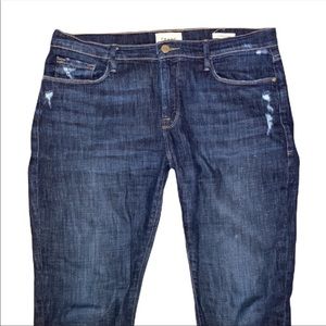 Frame Denim Le Garcon Crop Straight Leg Jeans Size 30